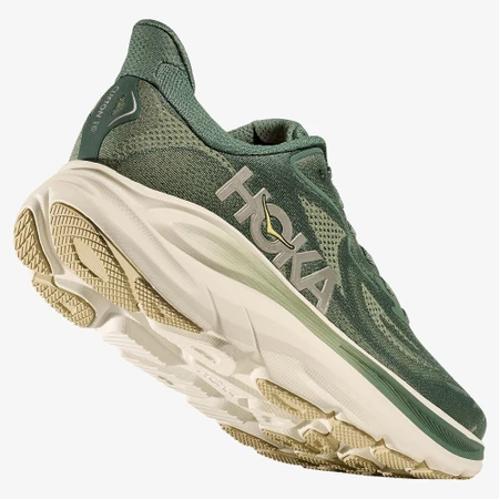 Hoka Clifton 10 in Fern/Truffle