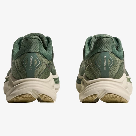 Hoka Clifton 10 in Fern/Truffle