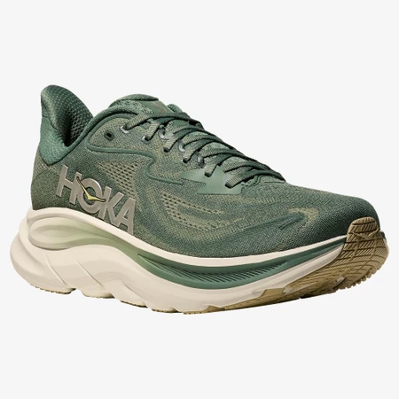 Hoka Clifton 10 in Fern/Truffle