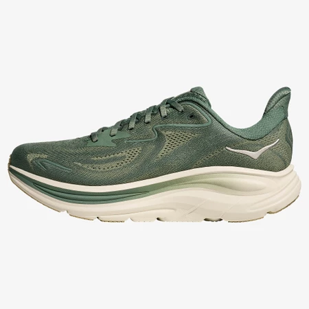 Hoka Clifton 10 in Fern/Truffle