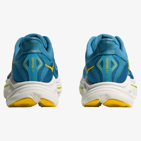 Hoka Clifton 10 Wide in Alpine Blue/Foggy