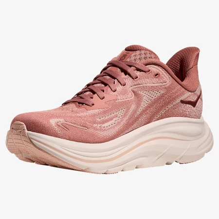 Hoka Clifton 10 in Blush/Rose
