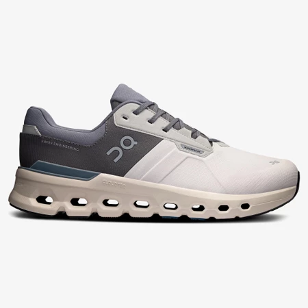 On Cloudrunner 2 Waterproof in White/Grey