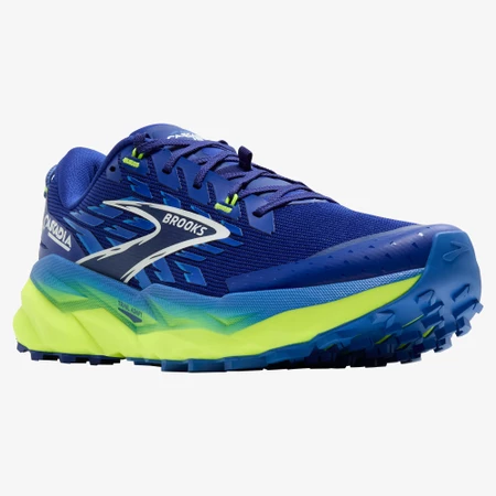 Brooks Cascadia 19 Wide in Surf The Web Blue