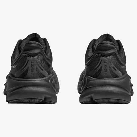 Hoka Bondi 9 Wide in Black/Black