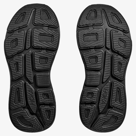 Hoka Bondi 9 Wide in Black/Black