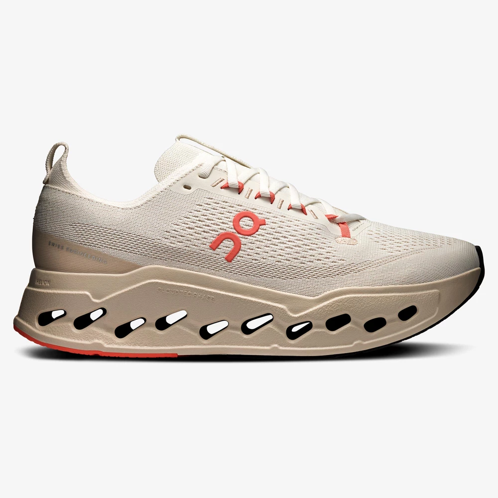 On CloudSurfer Max in Ivory/Salmon