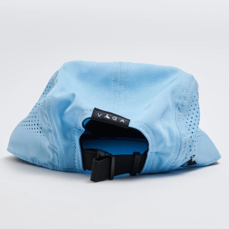 Vaga Feather Racing Cap in Light Blue