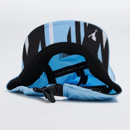 Vaga Feather Racing Cap in Light Blue