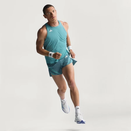 Adidas Adizero A Shorts in Teal