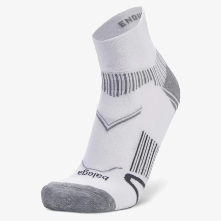 Balega Enduro Quarter Socks in White