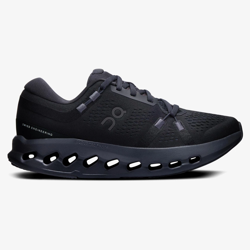 On Cloudsurfer 2 in Black/Black