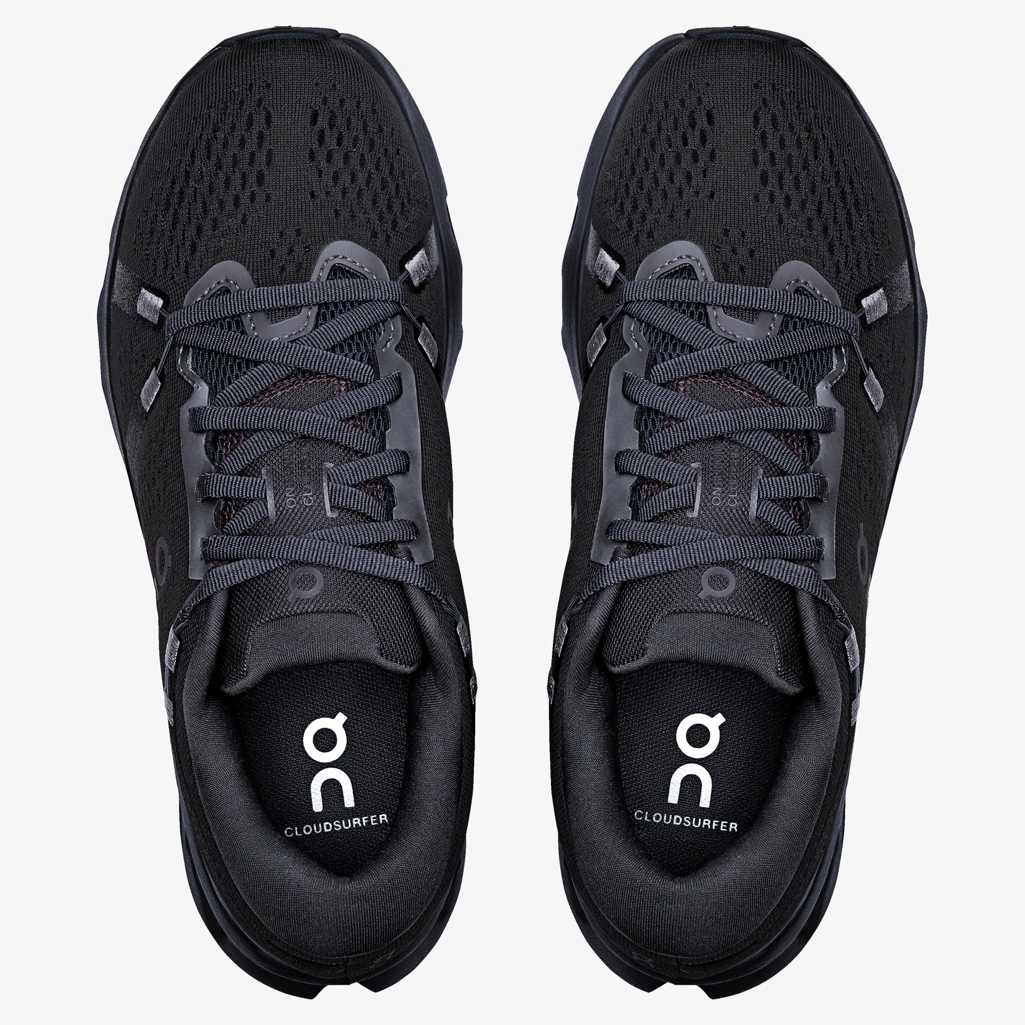 【On】Cloudsurfer 2 All Black メンズ 26cm Men's Cloudsurfer 2 Running Shoe - Black/Black - Regular (D