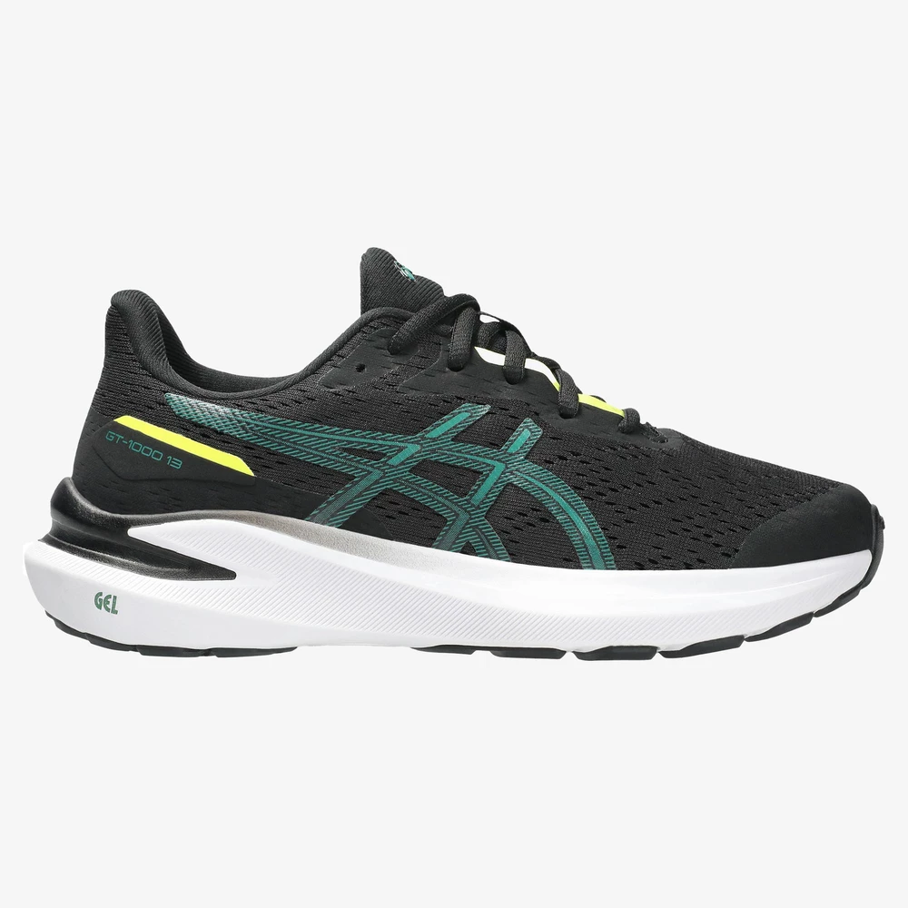 Asics GT-1000 13 GS in Black/Green