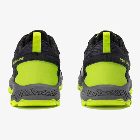 Saucony Peregrine KDZ in Black/Lime
