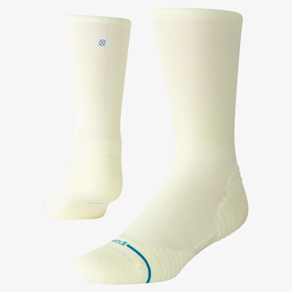 Stance Run Light Crew Socks in Butter