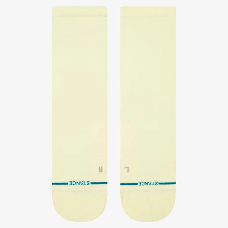 Stance Run Light Crew Socks in Butter