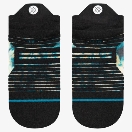 Stance Run Light Tab Socks in Teal/Black