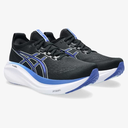 Asics Gel Nimbus 27 in Black/Cobalt
