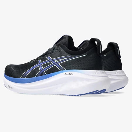 Asics Gel Nimbus 27 in Black/Cobalt