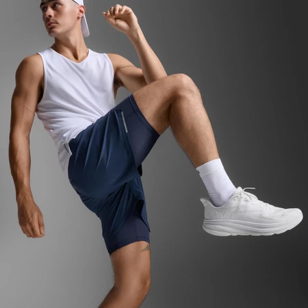 2XU Aero Mesh 2-in-1 Shorts in Navy