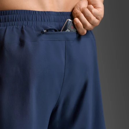 2XU Aero Mesh 2-in-1 Shorts in Navy
