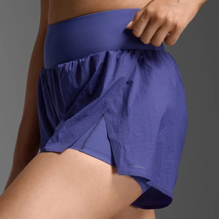 2XU Aero Hi-Rise 2-in-1 Shorts in Dusk