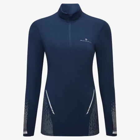 Ronhill Tech Reflect Thermal 1/2 Zip Top in Navy