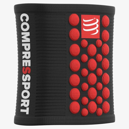 Compressport Sweatbands 3D.Dots in Black/Red