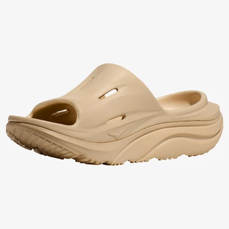 Hoka Ora Recovery Slides 3 in Shifting Sand