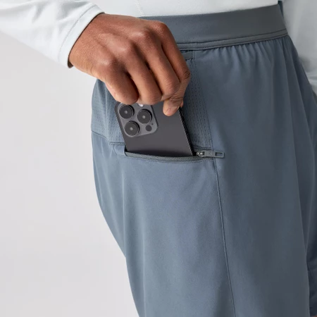 Brooks Journey 7in 2-in-1 Shorts in Storm