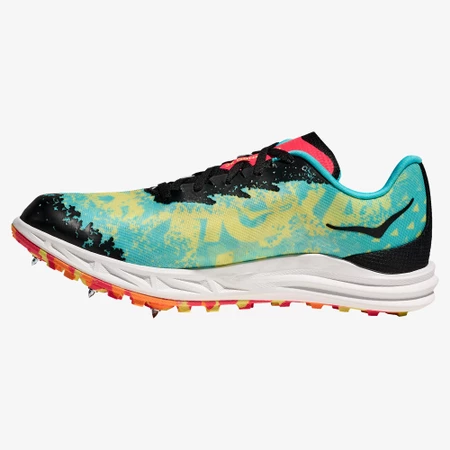 Hoka Crescendo XC in Cielo Blue/Yuzu