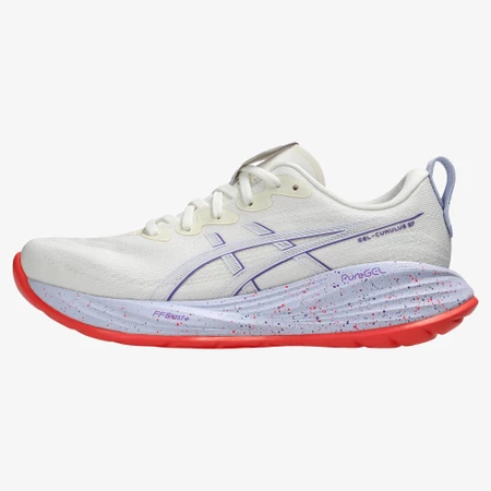 Asics Gel Cumulus 27 Tokyo in Cream/Edo Purple