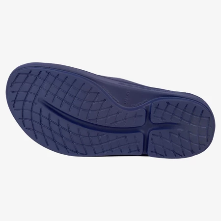 Oofos OOahh Slides in Navy