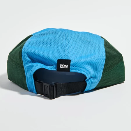 Vaga Club Cap AW25 in Blue/Green/Yellow