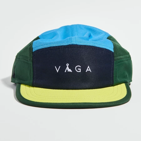 Vaga Club Cap AW25 in Blue/Green/Yellow