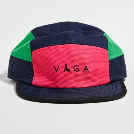 Vaga Club Cap AW25 in Navy/Pink