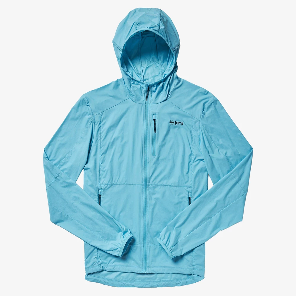 Janji Zephyrunner Wind Shell Jacket in Skybird