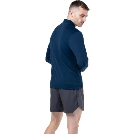 Ronhill Tech Merino 1/2 Zip Top in Navy