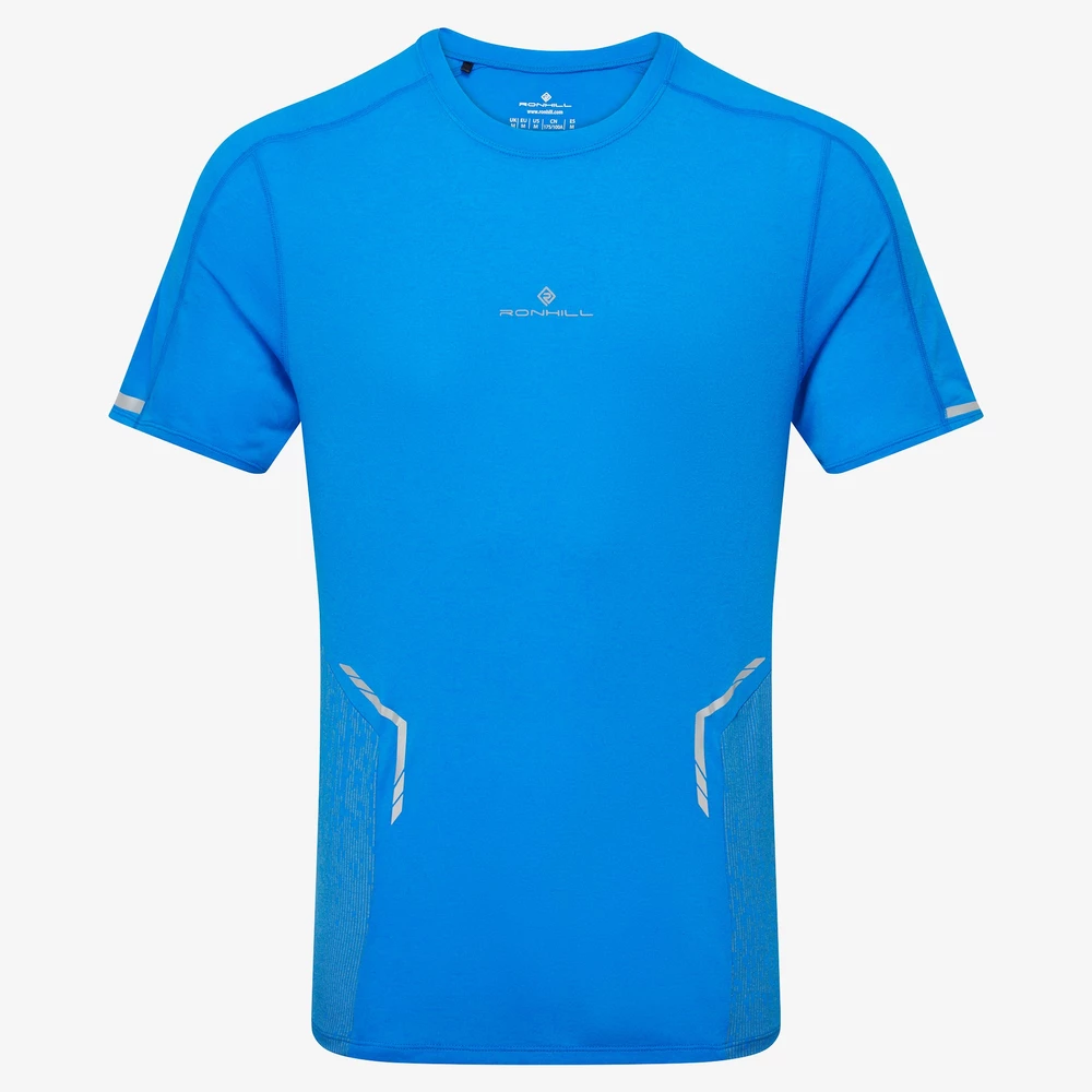 Ronhill Tech Reflect Tee in Electric Blue