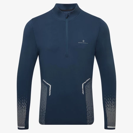 Ronhill Tech Reflect Thermal 1/2 Zip Top in Navy