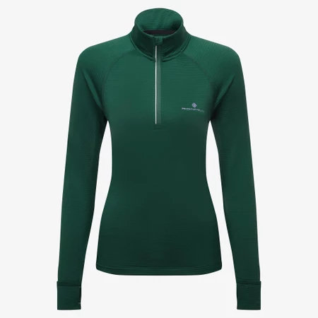 Ronhill Tech Winter 1/2 Zip Top in Seaweed