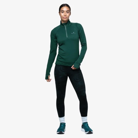 Ronhill Tech Winter 1/2 Zip Top in Seaweed