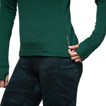 Ronhill Tech Winter 1/2 Zip Top in Seaweed
