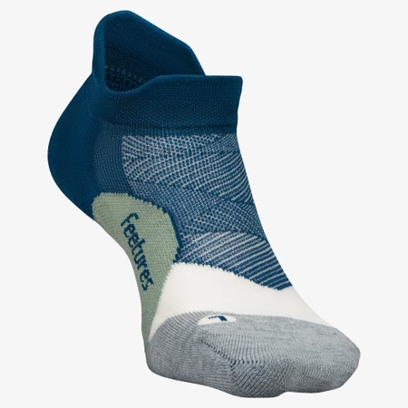 Feetures Elite Light Cushion No Show Socks in Midnight Blue