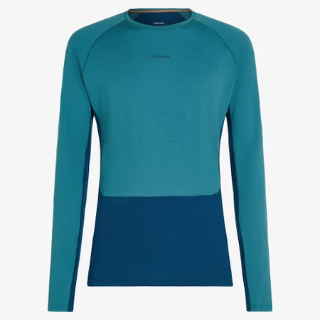Icebreaker Merino 200 ZoneKnit Crewe in Atlantis