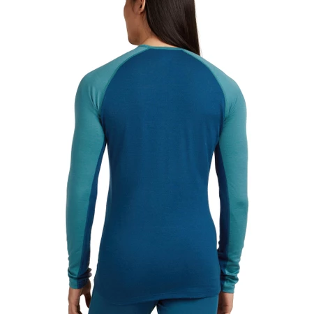 Icebreaker Merino 200 ZoneKnit Crewe in Atlantis