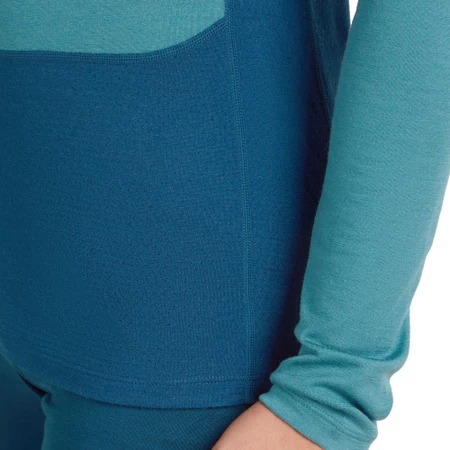 Icebreaker Merino 200 ZoneKnit Crewe in Atlantis