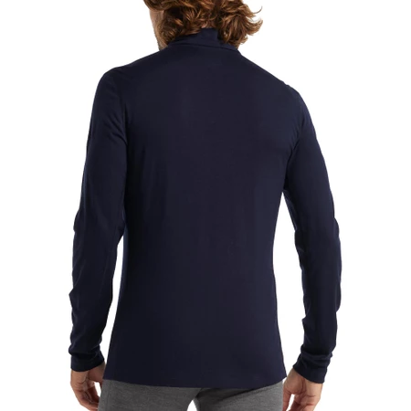 Icebreaker 200 Oasis Half Zip Top in Midnight