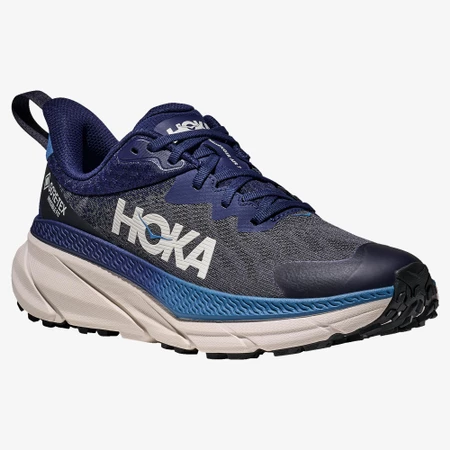 Hoka Challenger 7 GTX in Grey/Navy